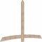 Ekena Millwork Bellingham Smooth Timber Gable Bracket, Douglas Fir, 96"W x 64"H x 1 1/2"D x 5 1/2"F, 16/12 Pitch GBW096X64X0206BEL00SDF - alternate 3